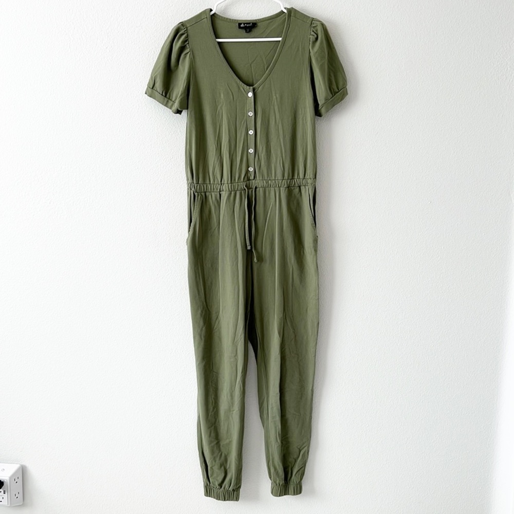 Ali + Andi Cotton Jumpsuit Size Large